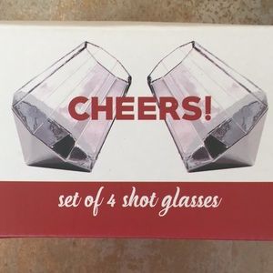 Set of 4 shot glasses